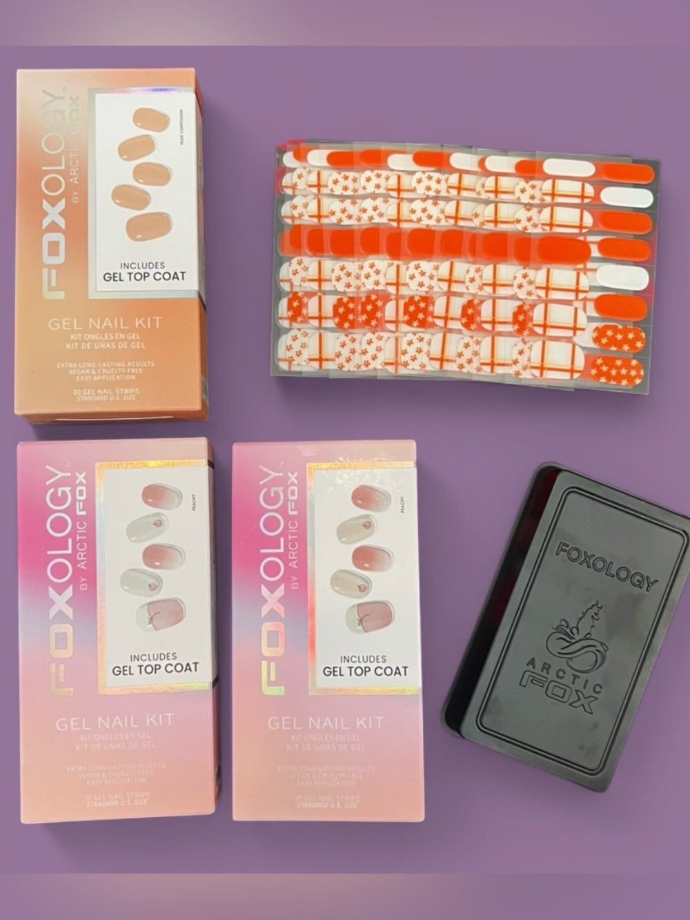 Foxology by Arctic Fox Gel Nail Kit Bundle - 6 Packs Total